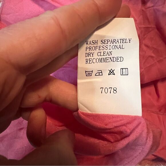 NWT! BTFBM pink & white polka dot dress. Size small - Picture 13 of 13